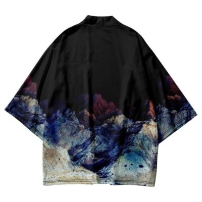 Abstract Mountain Art Kimono Abstract Mountain Art Kimono