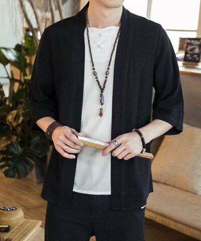 Black Kimono Cardigan Black Kimono Cardigan