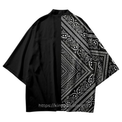 Black Kimono Top
