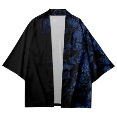 Blue and Black Kimono Blue and Black Kimono