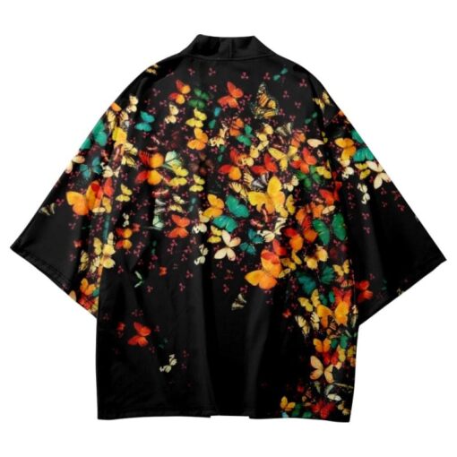 Butterfly Print Kimono