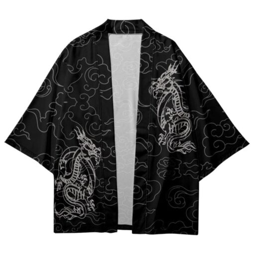 Dragon Print Kimono