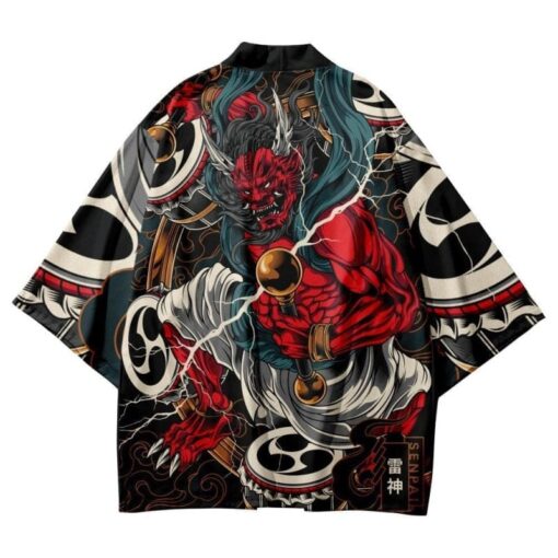 Japanese Red Demon Kimono