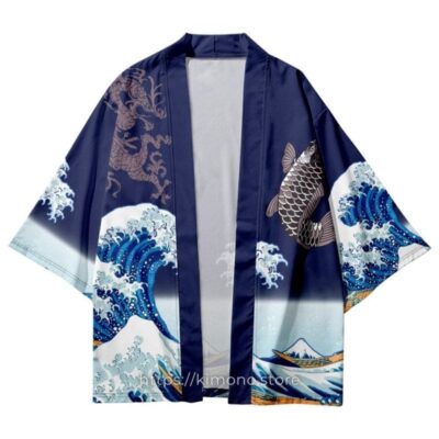 Koi Carp Fish Kimono