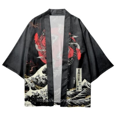 Koi Fish Art Kimono