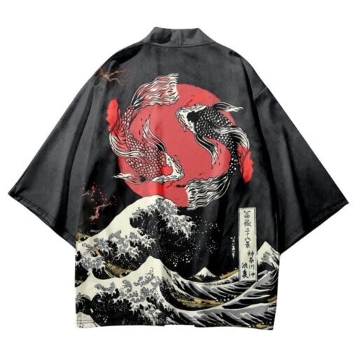 Koi Fish Art Kimono