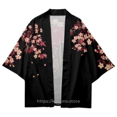 Koi Fish with Cherry Blossoms Kimono