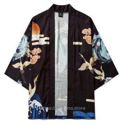 Koi Fish Yin Yang Kimono