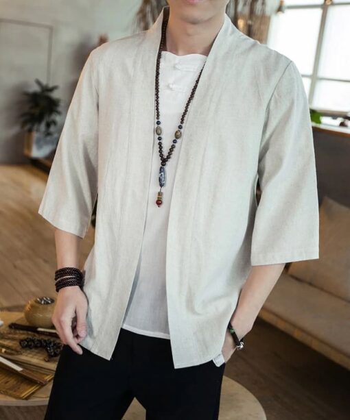 Off White Kimono Cardigan