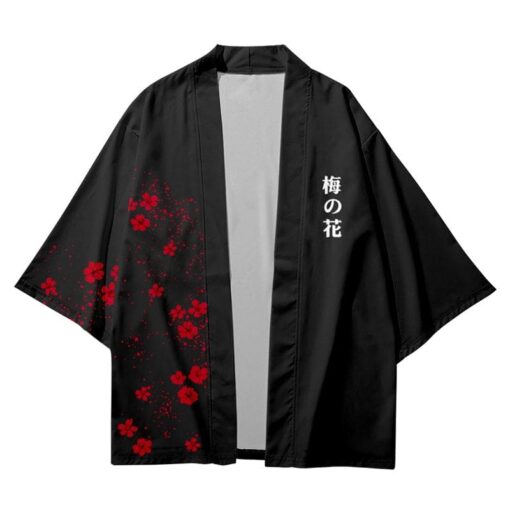 Red Flower Kimono