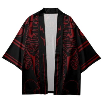Red Skeleton Kimono Red Skeleton Kimono