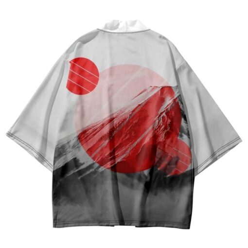 Red Sun Art Kimono