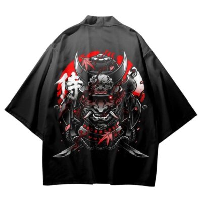 Samurai Helmet Kimono Samurai Helmet Kimono
