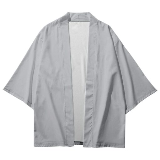 Silver Kimono Jacket