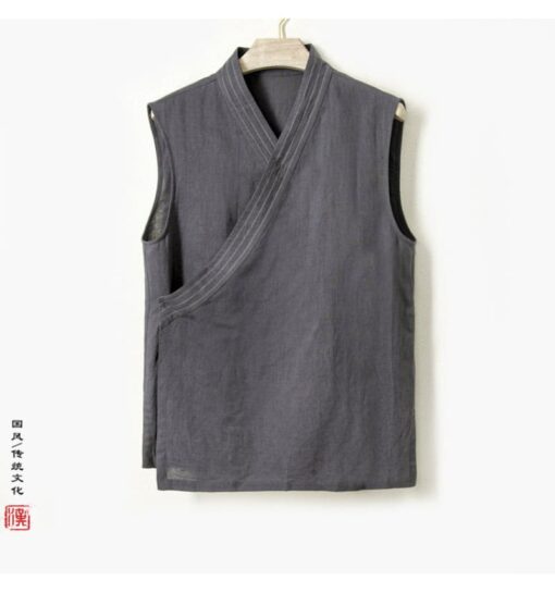 Sleeveless Kimono Top