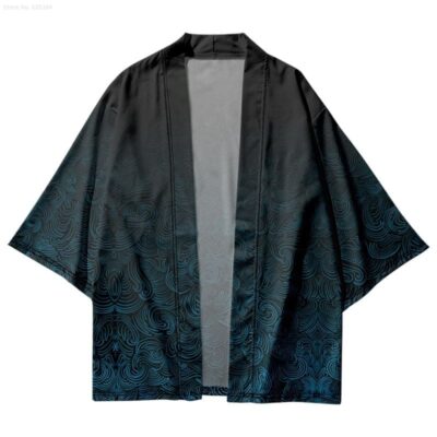 Wavy Pattern Kimono Wavy Pattern Kimono