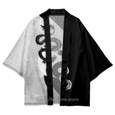 Yin Yang Dragon Kimono