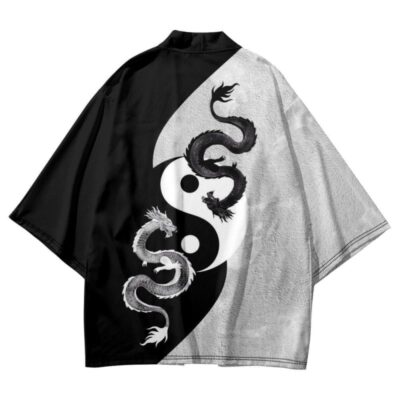 Yin Yang Dragon Kimono Yin Yang Dragon Kimono